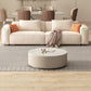 Velvet  Square Arm Sofa Modern Sofa with Pillows in White 37.40"   W