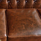 Traditional Flared Arm Sofa Tufted Cushions Seating in Dark Brown Clearhalo 'furn' 'furn_sofas' 'Furniture' 'Living Room Furniture' 'Sofa' 'sofas' 6582941