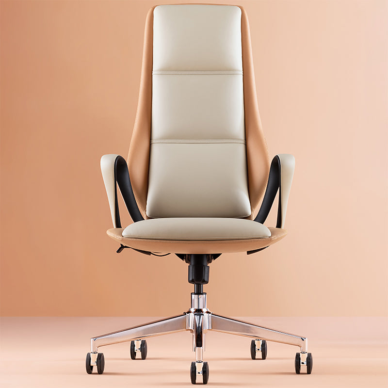 Silla de escritorio deslizante moderna, silla de oficina con brazos acolchados y altura ajustable, con ruedas