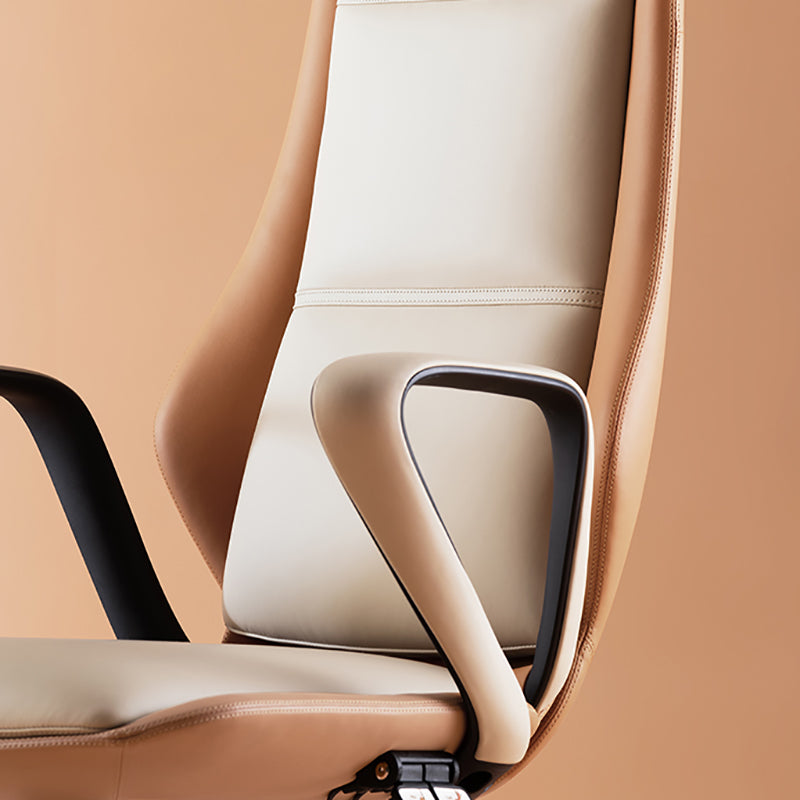 Silla de escritorio deslizante moderna, silla de oficina con brazos acolchados y altura ajustable, con ruedas