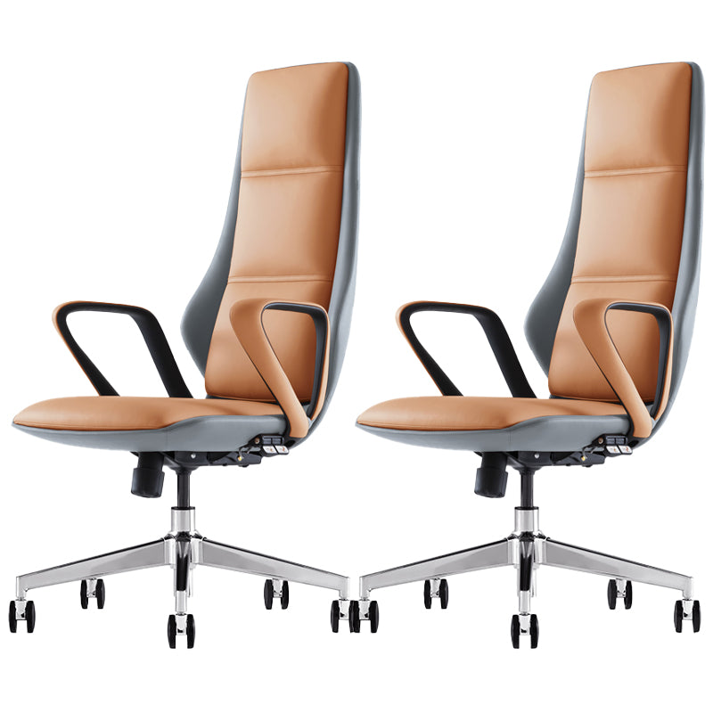 Silla de escritorio deslizante moderna, silla de oficina con brazos acolchados y altura ajustable, con ruedas