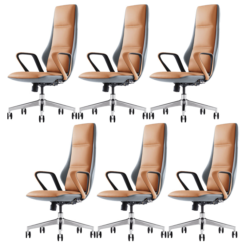 Silla de escritorio deslizante moderna, silla de oficina con brazos acolchados y altura ajustable, con ruedas