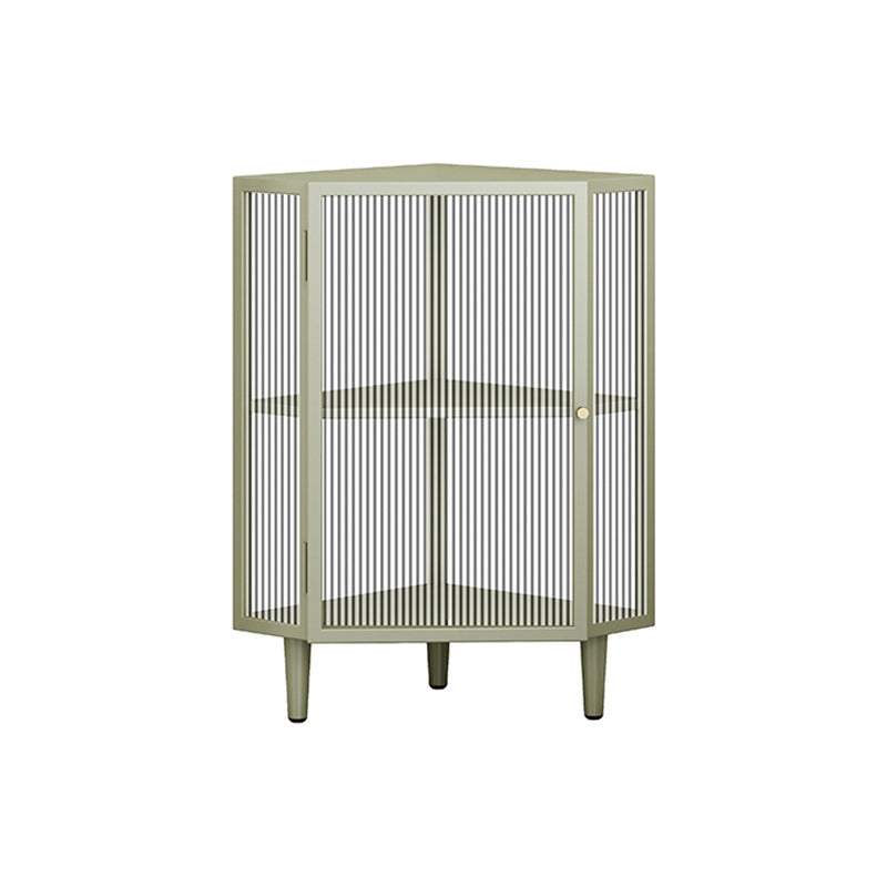 工業用キュリオキャビネットメタルディスプレイキャビネットダイニングルーム用のドア付き