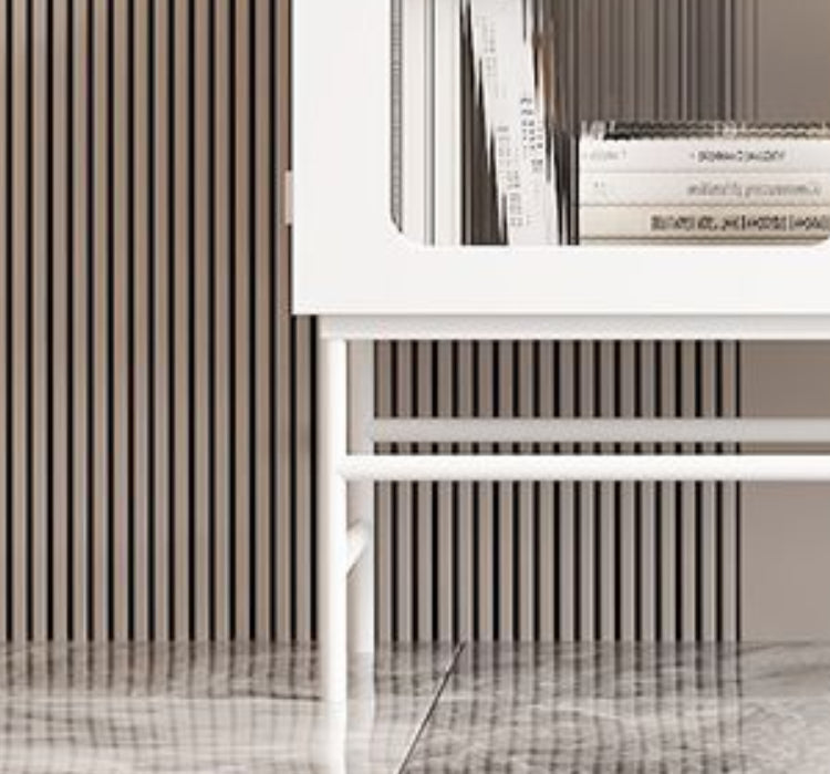 Curio Curio Curio Curio Metal Porte in vetro armadio per sala da pranzo