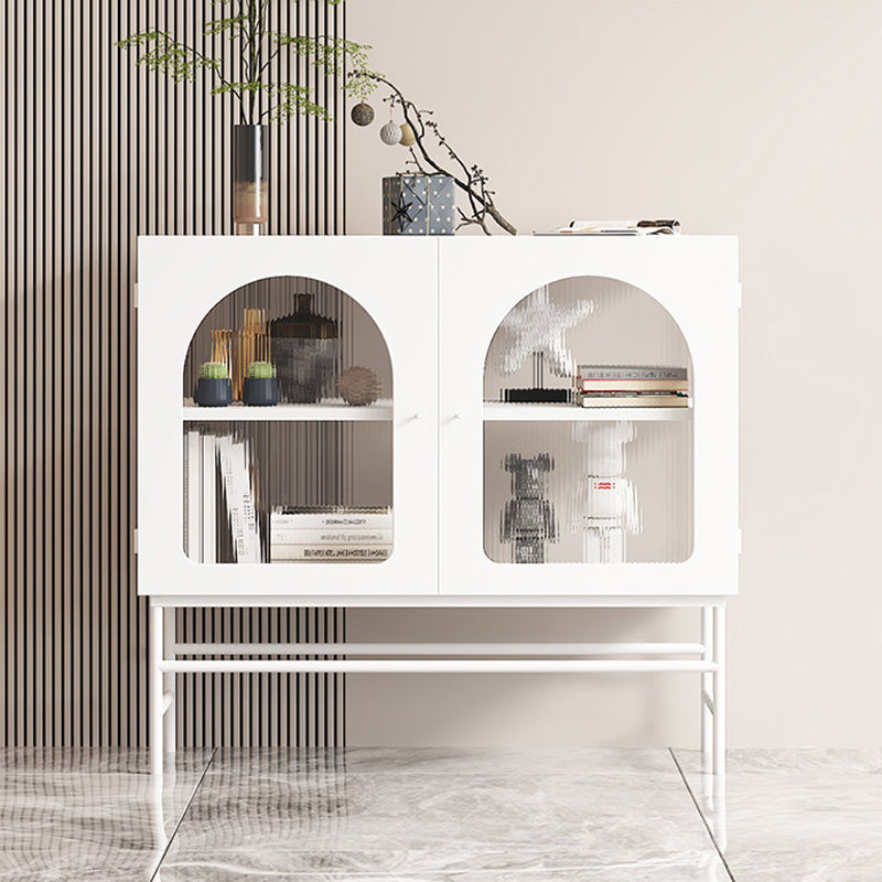 Curio Curio Curio Curio Metal Porte in vetro armadio per sala da pranzo