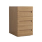3 - Drawers Contemporary Bedside Cabinet Antique Finish Bed Nightstand Clearhalo 'Bedroom Furniture' 'furn' 'furn_night_stand' 'Furniture' 'night_stand' 'Nightstands' 6583450