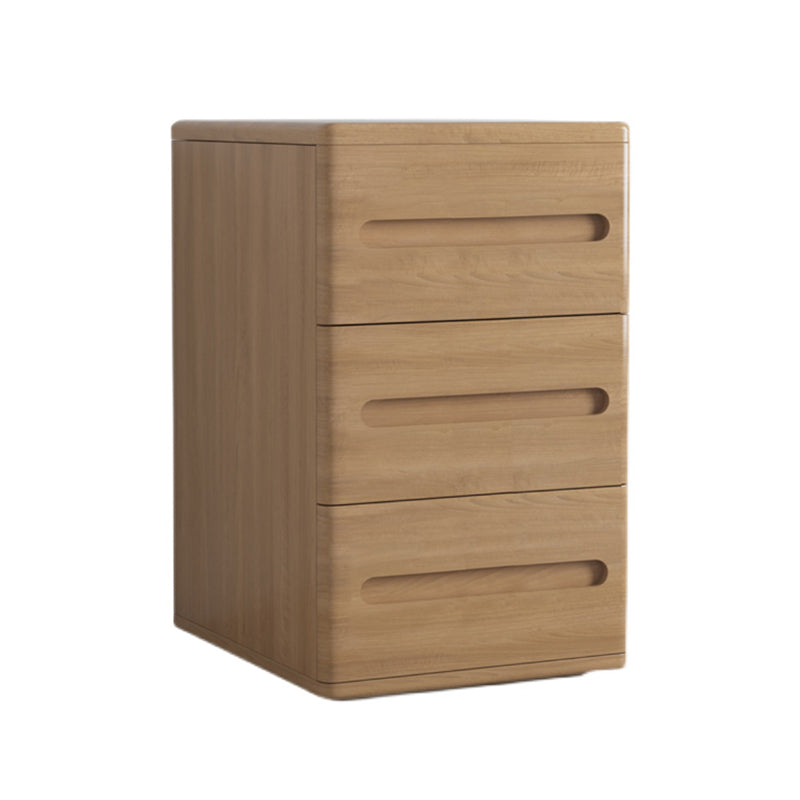 3 - Drawers Contemporary Bedside Cabinet Antique Finish Bed Nightstand Clearhalo 'Bedroom Furniture' 'furn' 'furn_night_stand' 'Furniture' 'night_stand' 'Nightstands' 6583450