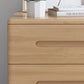 3 - Drawers Contemporary Bedside Cabinet Antique Finish Bed Nightstand Clearhalo 'Bedroom Furniture' 'furn' 'furn_night_stand' 'Furniture' 'night_stand' 'Nightstands' 6583453