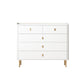 15,6-inch W opbergkist Klassiek Glam Stone opbergkistcommode