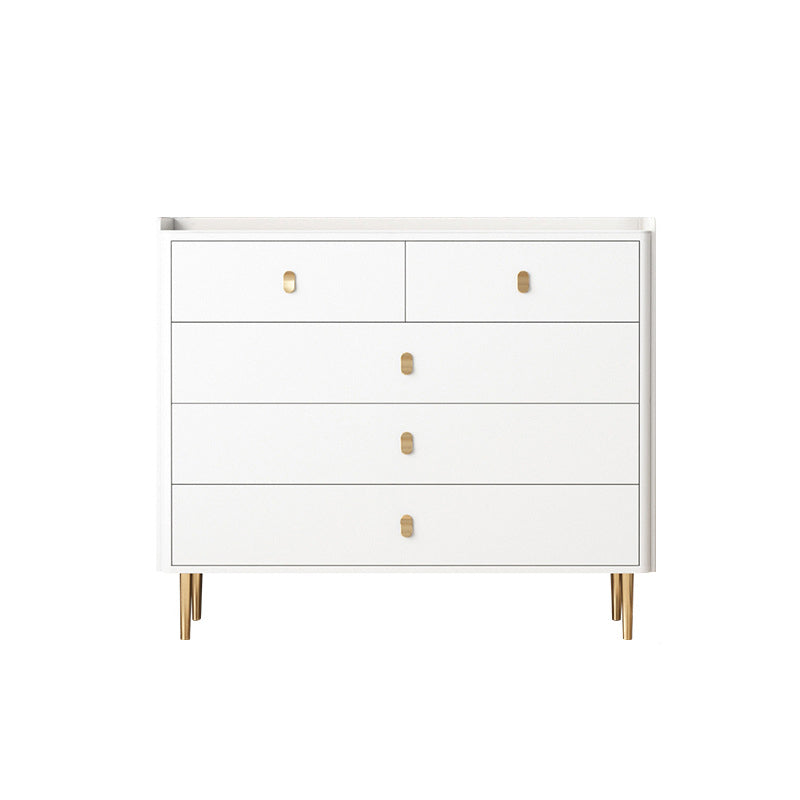 15,6-inch W opbergkist Klassiek Glam Stone opbergkistcommode