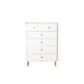 15,6-inch W opbergkist Klassiek Glam Stone opbergkistcommode