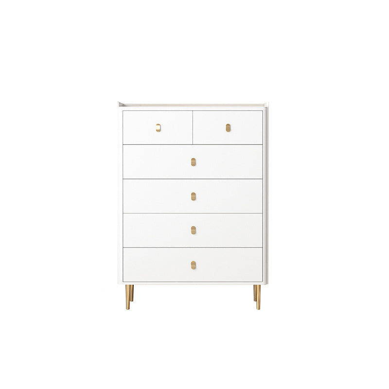 15,6-inch W opbergkist Klassiek Glam Stone opbergkistcommode