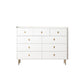 15,6-inch W opbergkist Klassiek Glam Stone opbergkistcommode