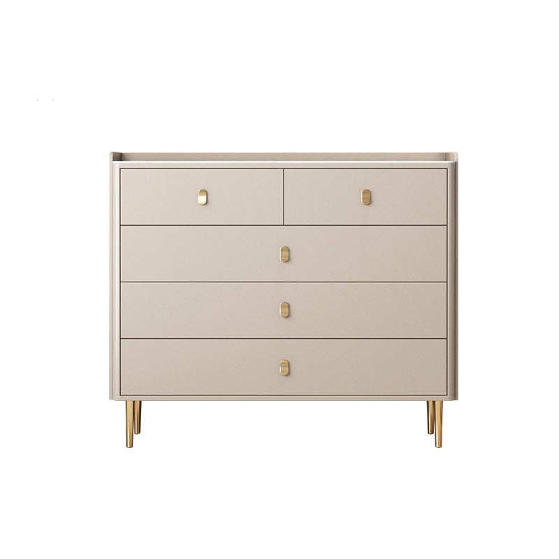 15,6-inch W opbergkist Klassiek Glam Stone opbergkistcommode