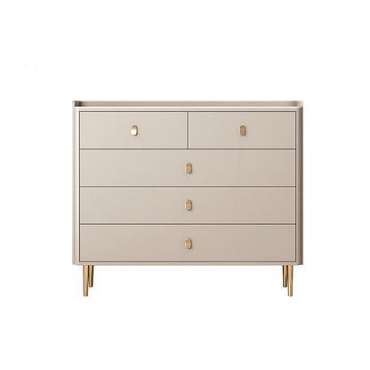 15,6-inch W opbergkist Klassiek Glam Stone opbergkistcommode