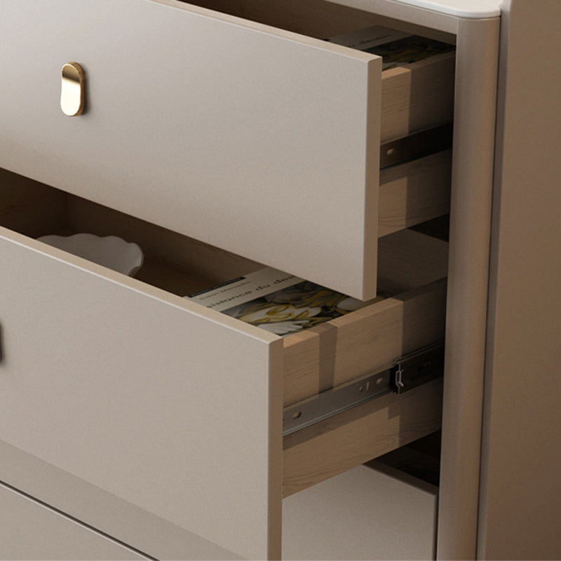 15,6-inch W opbergkist Klassiek Glam Stone opbergkistcommode