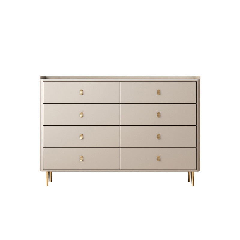 15,6-inch W opbergkist Klassiek Glam Stone opbergkistcommode