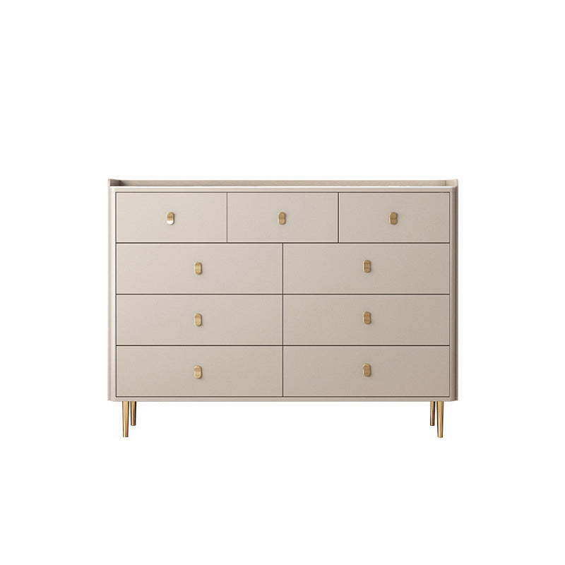 15,6-inch W opbergkist Klassiek Glam Stone opbergkistcommode