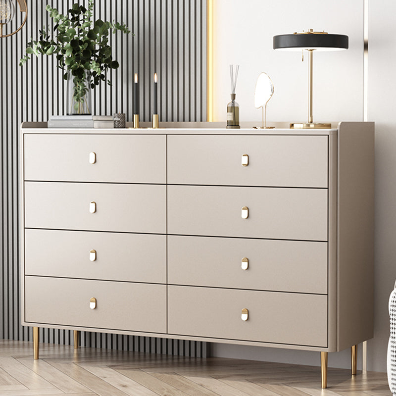 15,6-inch W opbergkist Klassiek Glam Stone opbergkistcommode