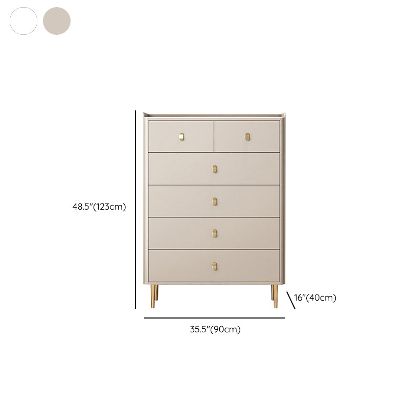 15,6-inch W opbergkist Klassiek Glam Stone opbergkistcommode