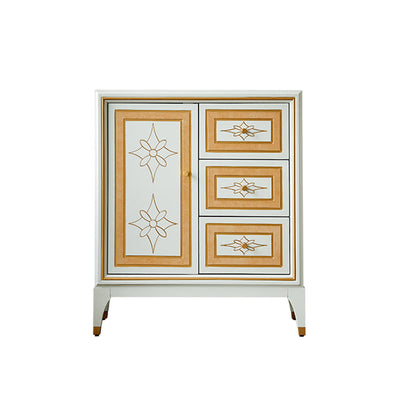 14.82-inch Width Storage Chest Manufactured Wood Contemporary Dresser 31"L x 15"W x 37"H Gold Clearhalo 'Bedroom Furniture' 'Dressers & Chests' 'dressers_chests' 'furn' 'furn_dressers_chests' 'Furniture' 6583809