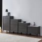 Cassettiera moderna in pietra da 15,6 pollici W con cassetti 2/3/4/5