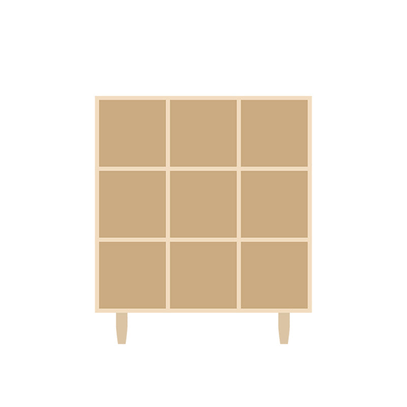 Natural Standard Bookshelf Wooden Contemporary Bookcase with Shelves Clearhalo 'Bookcases' 'furn' 'furn_bookcases' 'Furniture' 'Office Furniture' 6584610