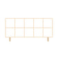 Natural Standard Bookshelf Wooden Contemporary Bookcase with Shelves 67.7"L x 11.8"W x 33.5"H Open Back Clearhalo 'Bookcases' 'furn' 'furn_bookcases' 'Furniture' 'Office Furniture' 6584614