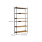 Contemporary Wooden Bookshelf Open Back Etagere Bookcase with Shelves Clearhalo 'Bookcases' 'furn' 'furn_bookcases' 'Furniture' 'Office Furniture' 6584800