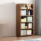 Contemporary Bamboo Bookcase Standard Closed Back Bookshelf with Shelves Drawer Not Included Clearhalo 'Bookcases' 'furn' 'furn_bookcases' 'Furniture' 'Office Furniture' 6584845