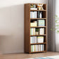 Contemporary Bamboo Bookcase Standard Closed Back Bookshelf with Shelves Drawer Not Included Clearhalo 'Bookcases' 'furn' 'furn_bookcases' 'Furniture' 'Office Furniture' 6584847