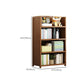 Contemporary Bamboo Bookcase Standard Closed Back Bookshelf with Shelves Clearhalo 'Bookcases' 'furn' 'furn_bookcases' 'Furniture' 'Office Furniture' 6584862