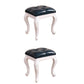 Mid-Century Modern Ottoman Faux Leather Upholstered Tufted Rectangle Ottoman Blue 2 Piece Set White Clearhalo 'furn' 'furn_ottomans_poufs' 'Furniture' 'Living Room Furniture' 'Ottomans & Poufs' 'ottomans_poufs' 6586303