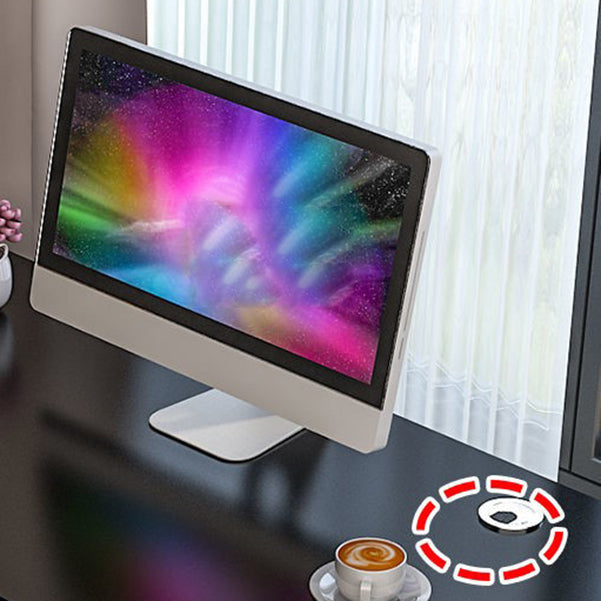 Home Desta al computer contemporanea ingegnerizzato per ufficio in legno con gambe