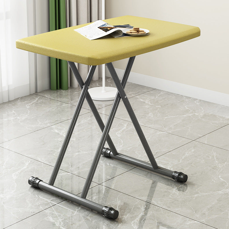 Rectangular Writing Desk Bedroom Contemporary Office Desk with Legs Yellow Clearhalo 'furn' 'furn_office_desk' 'Furniture' 'Office Desks' 'Office Furniture' 'office_desk' 6586983