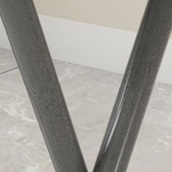 Rectangular Writing Desk Bedroom Contemporary Office Desk with Legs Clearhalo 'furn' 'furn_office_desk' 'Furniture' 'Office Desks' 'Office Furniture' 'office_desk' 6586984