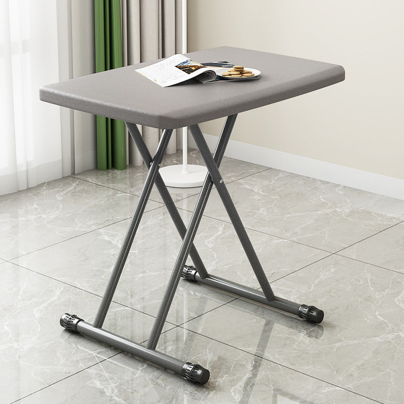 Rectangular Writing Desk Bedroom Contemporary Office Desk with Legs Grey Clearhalo 'furn' 'furn_office_desk' 'Furniture' 'Office Desks' 'Office Furniture' 'office_desk' 6586985