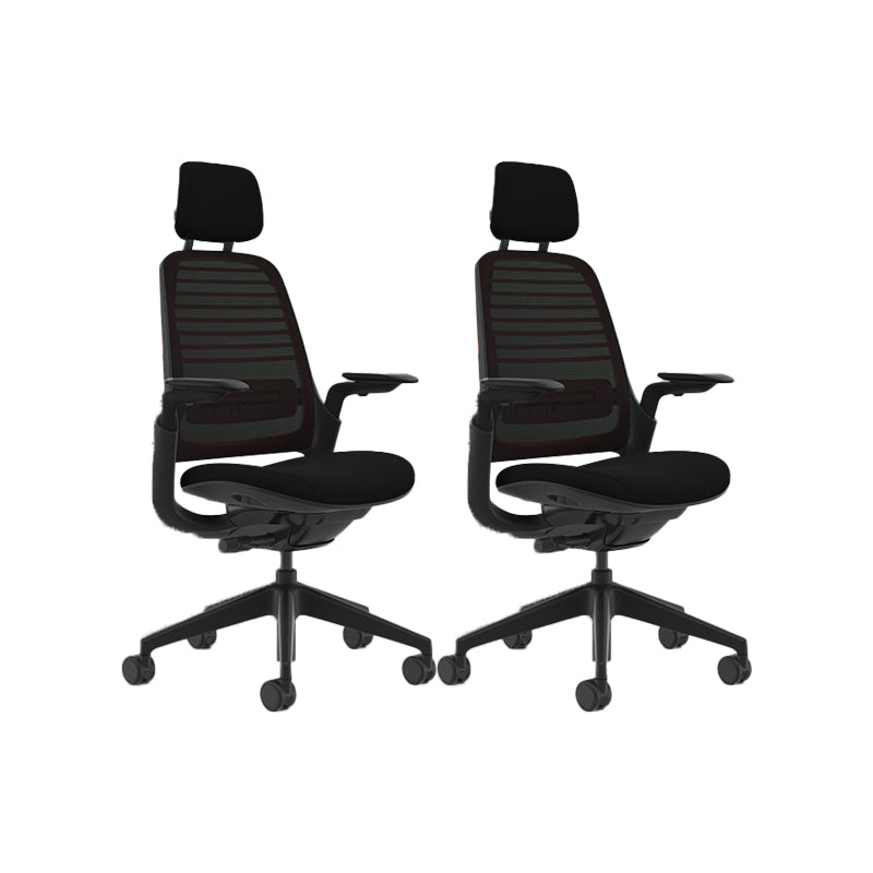 モダンなスイベルチェアチルトメカニズムリムーバブルアームズオフィスチェア付き車輪付き