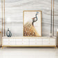 Glam Glass Stand Console Drawers Included Media Console with Legs for Living Room 87"L x 16"W x 20"H White Clearhalo 'furn' 'furn_tv_stands_entertainment_centers' 'Furniture' 'Living Room Furniture' 'TV Stands & Entertainment Centers' 'TV Stands & Media Storage Furniture' 'tv_stands_entertainment_centers' 6587310