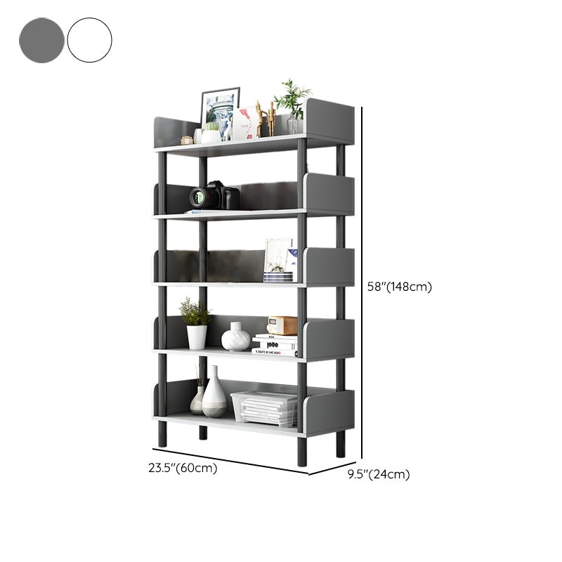 Zeitgenössisches Standard -Bücherregal aus dem Bücherregal mit Regalen