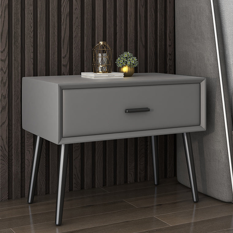 Contemporary Bed Nightstand Solid Wood Bedside Cabinet with Drawer Clearhalo 'Bedroom Furniture' 'furn' 'furn_night_stand' 'Furniture' 'night_stand' 'Nightstands' 6589141