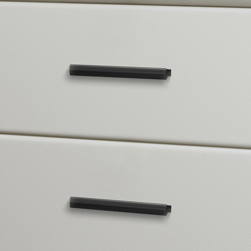 Moderner Nachttisch mit festem Holz mit 2 Schubladen