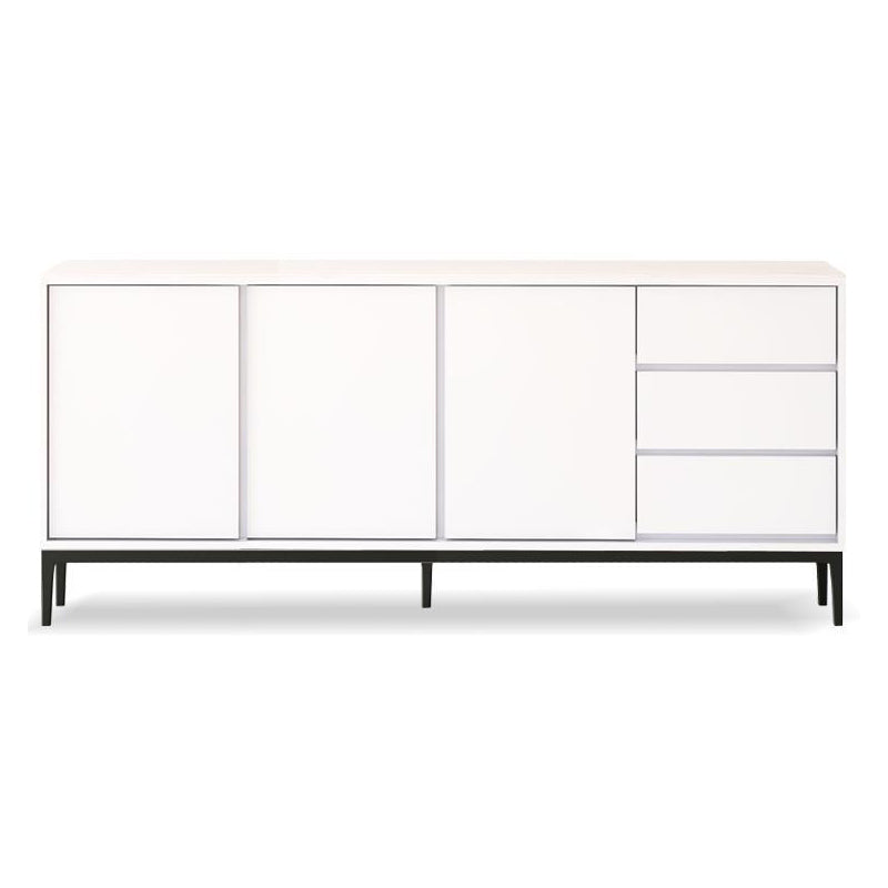 13.65-inch Width Storage Chest Contemporary Stone Storage Chest Dresser 71"L x 14"W x 33"H White Clearhalo 'Bedroom Furniture' 'Dressers & Chests' 'dressers_chests' 'furn' 'furn_dressers_chests' 'Furniture' 6589277