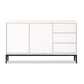 13.65-inch Width Storage Chest Contemporary Stone Storage Chest Dresser 47"L x 14"W x 33"H White Clearhalo 'Bedroom Furniture' 'Dressers & Chests' 'dressers_chests' 'furn' 'furn_dressers_chests' 'Furniture' 6589278