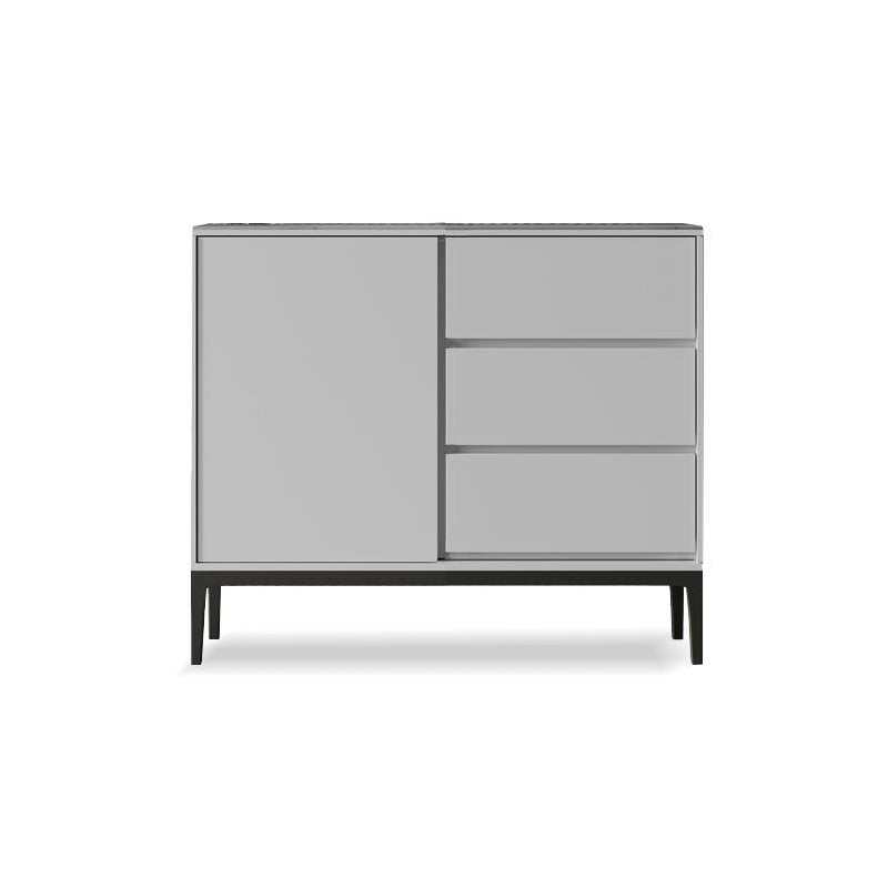 13.65-inch Width Storage Chest Contemporary Stone Storage Chest Dresser 31"L x 14"W x 33"H Grey Clearhalo 'Bedroom Furniture' 'Dressers & Chests' 'dressers_chests' 'furn' 'furn_dressers_chests' 'Furniture' 6589288