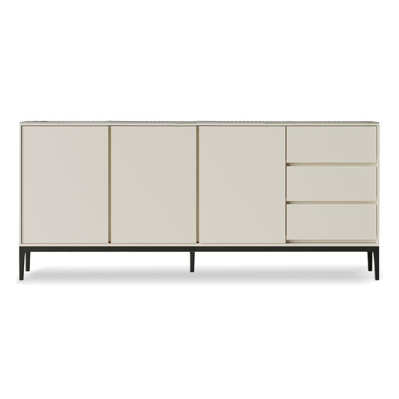 13.65-inch Width Storage Chest Contemporary Stone Storage Chest Dresser 63"L x 14"W x 33"H Beige Clearhalo 'Bedroom Furniture' 'Dressers & Chests' 'dressers_chests' 'furn' 'furn_dressers_chests' 'Furniture' 6589291