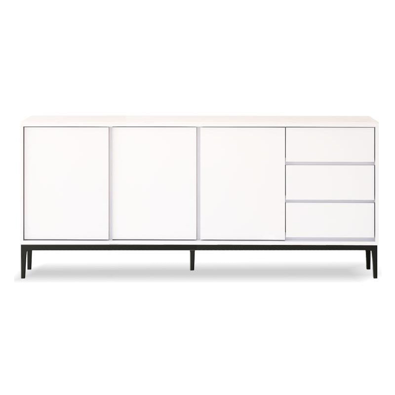 13.65-inch Width Storage Chest Contemporary Stone Storage Chest Dresser 63"L x 14"W x 33"H White Clearhalo 'Bedroom Furniture' 'Dressers & Chests' 'dressers_chests' 'furn' 'furn_dressers_chests' 'Furniture' 6589294