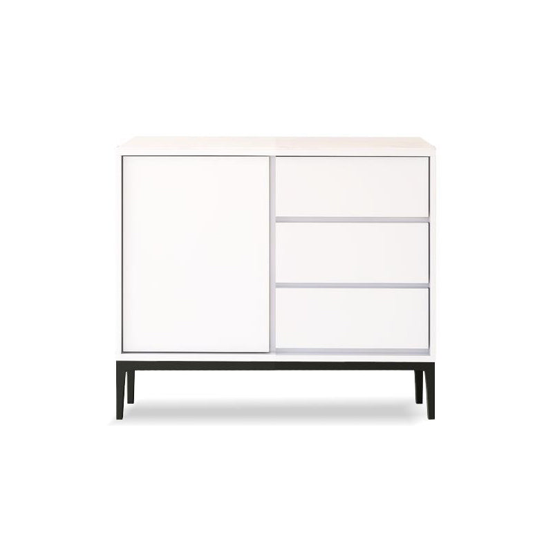 13.65-inch Width Storage Chest Contemporary Stone Storage Chest Dresser 31"L x 14"W x 33"H White Clearhalo 'Bedroom Furniture' 'Dressers & Chests' 'dressers_chests' 'furn' 'furn_dressers_chests' 'Furniture' 6589301
