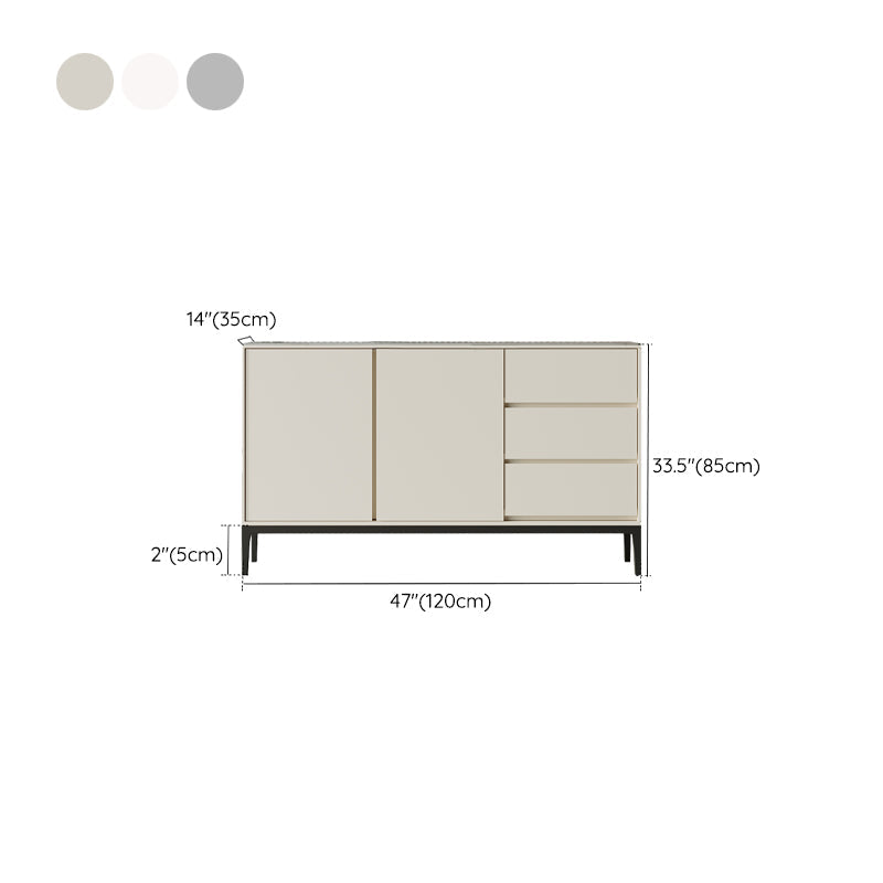 13.65-inch Width Storage Chest Contemporary Stone Storage Chest Dresser Clearhalo 'Bedroom Furniture' 'Dressers & Chests' 'dressers_chests' 'furn' 'furn_dressers_chests' 'Furniture' 6589308
