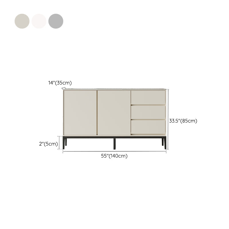 13.65-inch Width Storage Chest Contemporary Stone Storage Chest Dresser Clearhalo 'Bedroom Furniture' 'Dressers & Chests' 'dressers_chests' 'furn' 'furn_dressers_chests' 'Furniture' 6589309